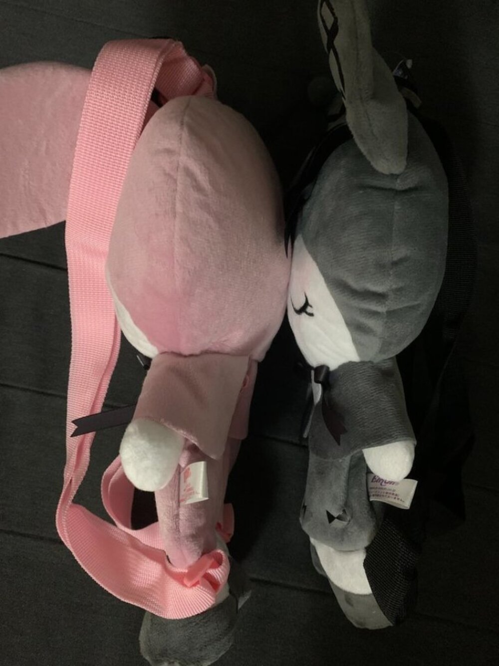 Sanrio Midnight MeloKuro My Melody Kuromi Plush Doll Backpack Set